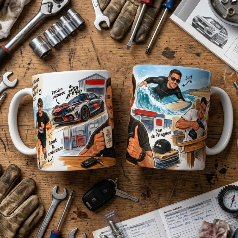 Mug personnalisé Vincent Mug personnalisé Vincent